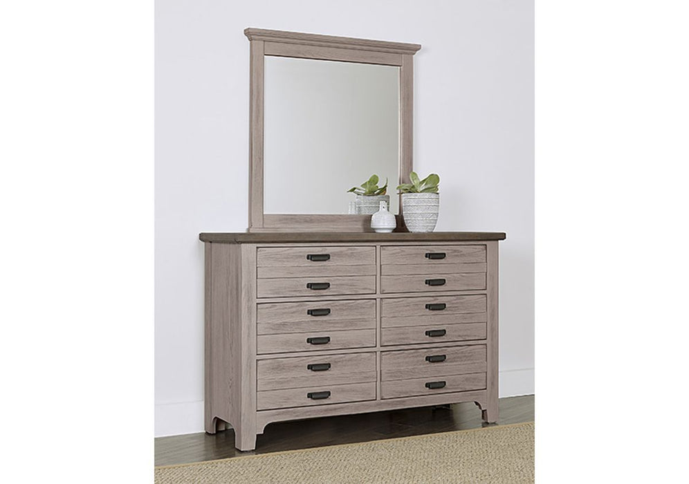 Vaughan-Bassett Bungalow Landscape Mirror in Dover