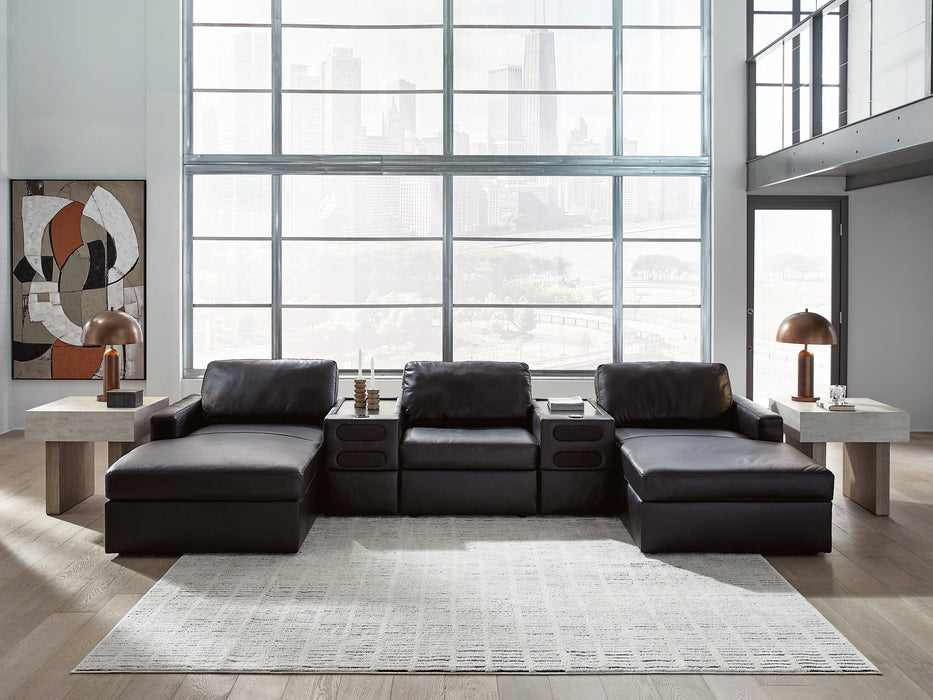 Modmax II Double Chaise Sectional with Audio Consoles - Furniture House (VA)