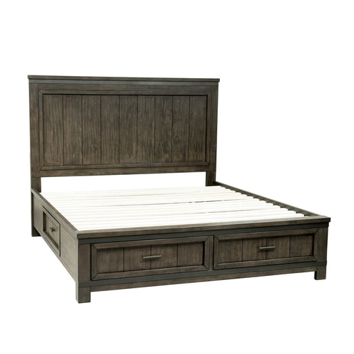 Thornwood Hills Queen Two Sided Storage Bed, Dresser & Mirror, Chest - Furniture House (VA)