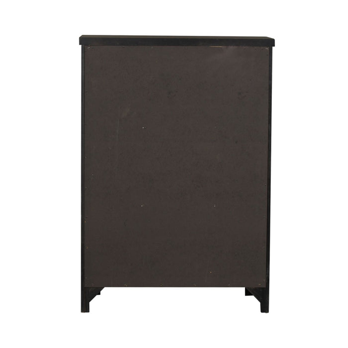 Thornwood Hills 5-Drawer Chest in Rock Beaten Gray
