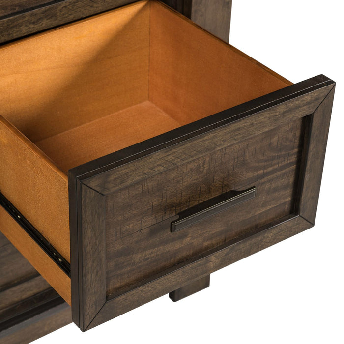 Thornwood Hills Nightstand in Rock Beaten Gray - Furniture House (VA)