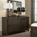 Thornwood Hills Full Bookcase Bed, Dresser & Mirror - Furniture House (VA)