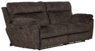 Sedona Power Headrest w/Lumbar Lay Flat Reclining Sofa - Furniture House (VA)