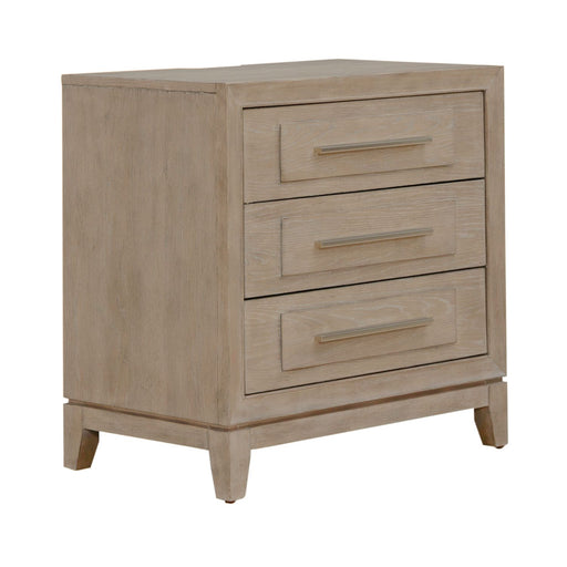 Brentwood 3 Drawer Nightstand w/ Charging Station - Furniture House (VA)
