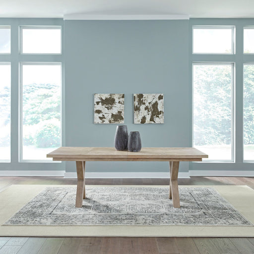 Brentwood Double Pedestal Table Set - Furniture House (VA)