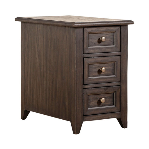 Mill Creek Chair Side Table in Peppercorn - Furniture House (VA)