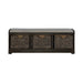 Mill Creek Wall Bench in Peppercorn - Furniture House (VA)