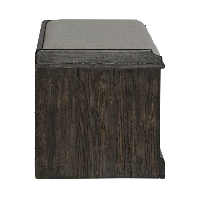 Mill Creek Wall Bench in Peppercorn - Furniture House (VA)