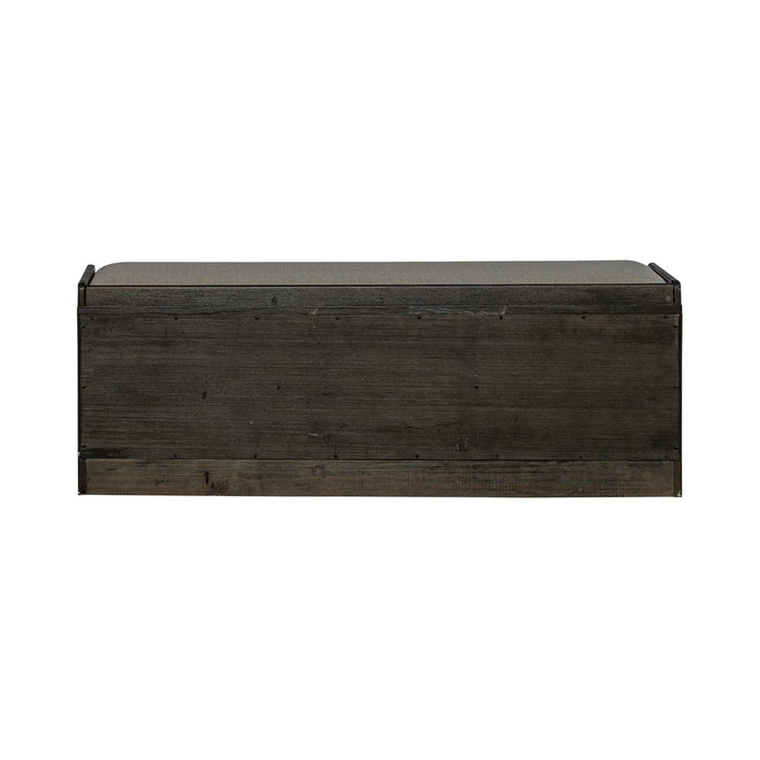 Mill Creek Wall Bench in Peppercorn - Furniture House (VA)