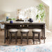 Mill Creek Console Bar Table in Peppercorn - Furniture House (VA)