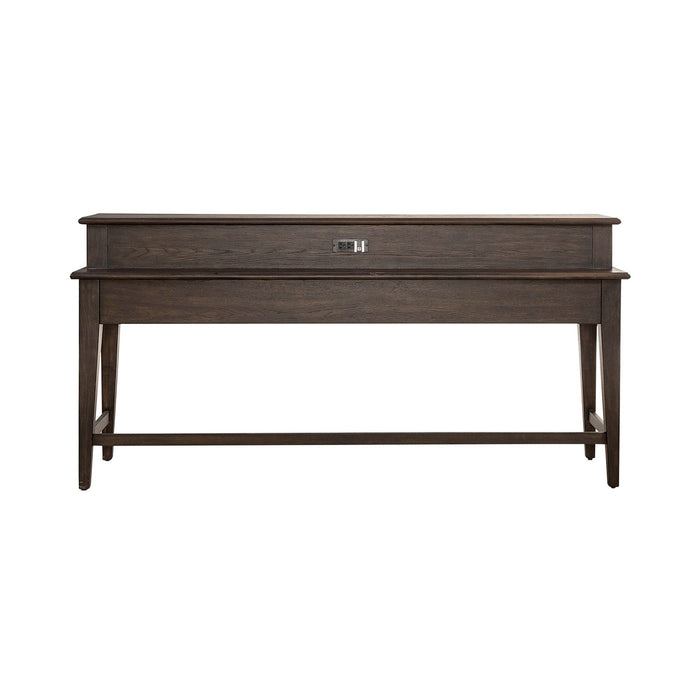 Mill Creek Console Bar Table in Peppercorn - Furniture House (VA)