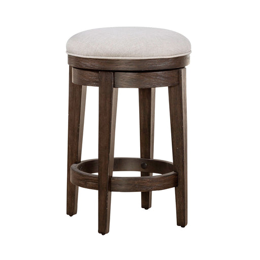 Mill Creek Console Swivel Stool in Peppercorn - Furniture House (VA)