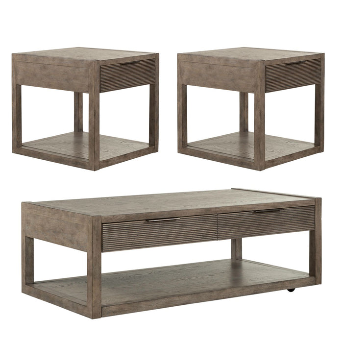 Bartlett Field 3 Piece Set (1-Cocktail 2-End Tables) - Furniture House (VA)