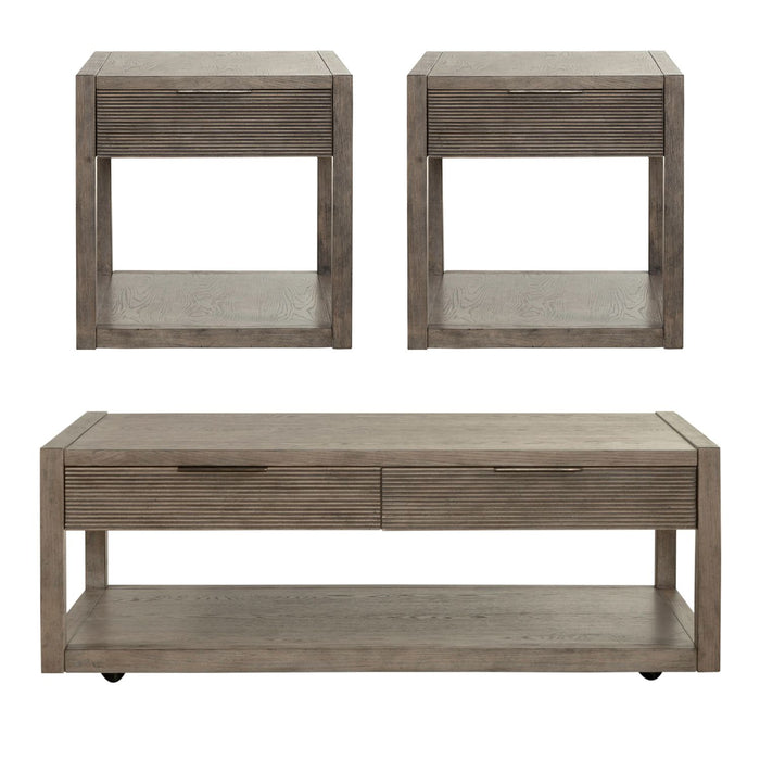 Bartlett Field 3 Piece Set (1-Cocktail 2-End Tables) - Furniture House (VA)