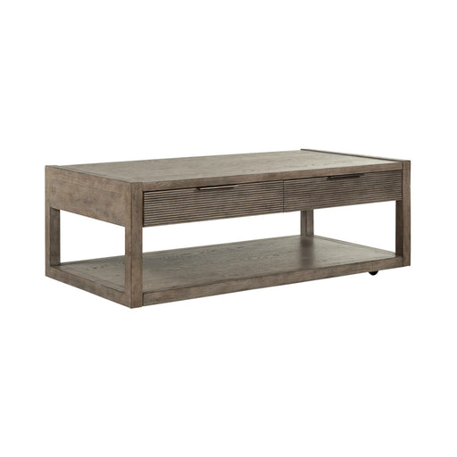 Bartlett Field Cocktail Table in Dusty Taupe - Furniture House (VA)