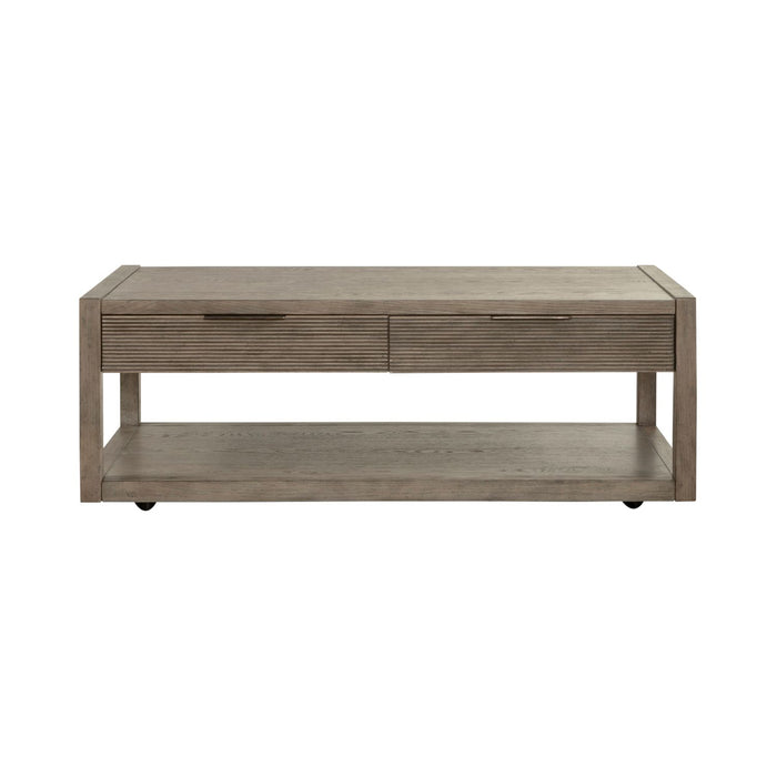 Bartlett Field Cocktail Table in Dusty Taupe - Furniture House (VA)