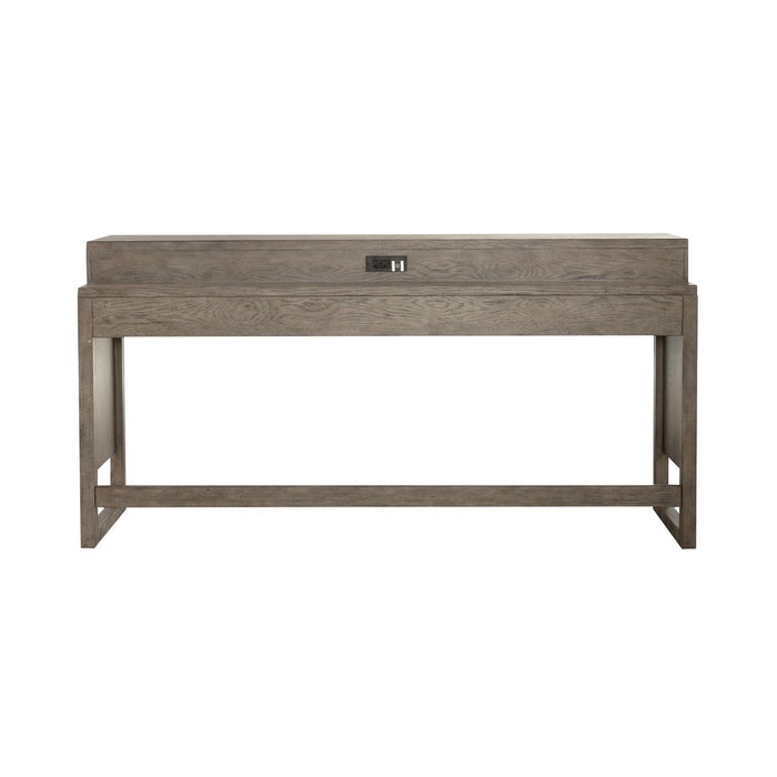 Bartlett Field Console Bar Table in Dusty Taupe - Furniture House (VA)