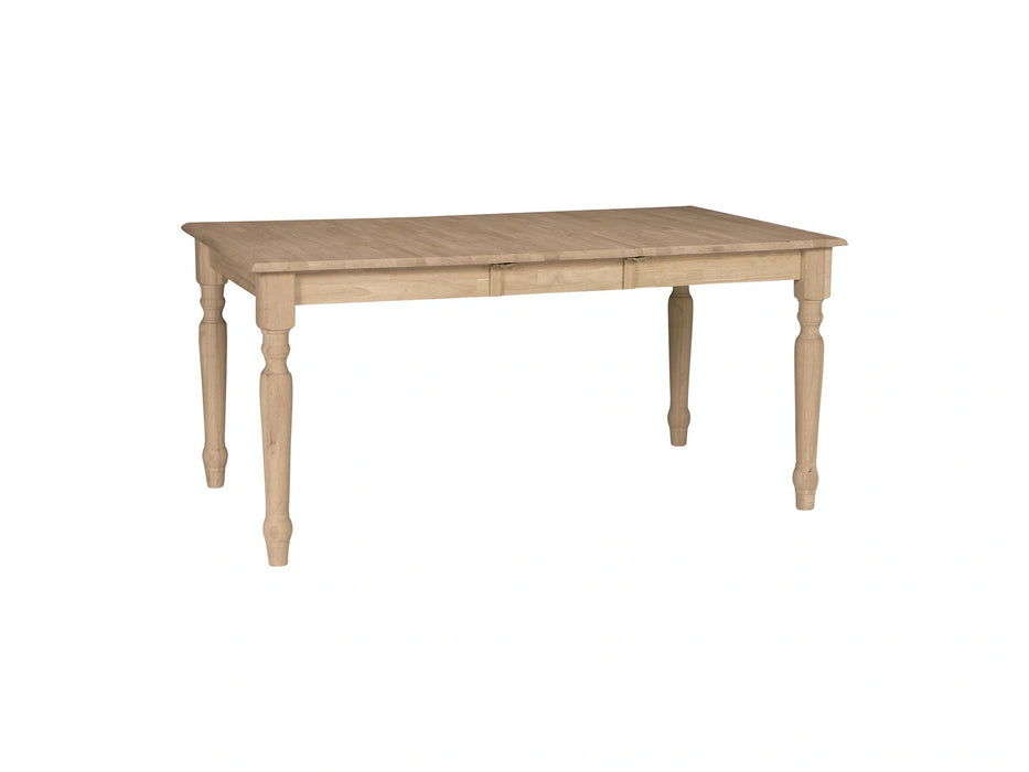 Standard Dining Extension Table w/ 30" H Turned Legs