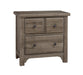 Vaughan Bassett Cool Farmhouse Nightstand in Grey image