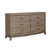 Avalon 6 Drawer Dresser in Burnished Beige - Furniture House (VA)