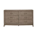 Avalon 6 Drawer Dresser in Burnished Beige - Furniture House (VA)