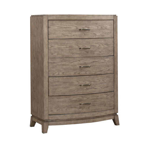 Avalon 5 Drawer Chest in Burnished Beige - Furniture House (VA)