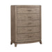 Avalon 5 Drawer Chest in Burnished Beige - Furniture House (VA)