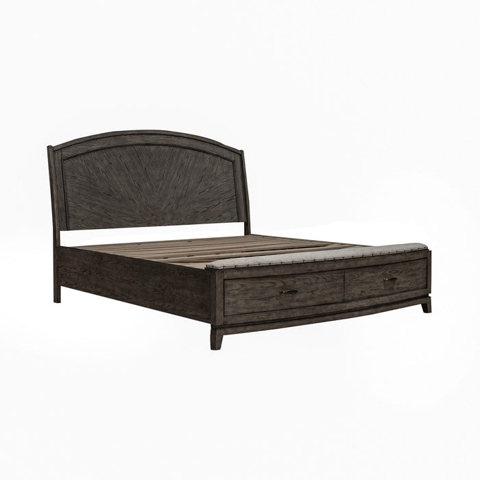 Avalon King Panel Storage Bed - Furniture House (VA)