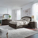 Avalon King Uph Storage Bed, Dresser & Mirror, Night Stand image