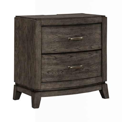 Avalon Nightstand w/ Charging Station - Furniture House (VA)