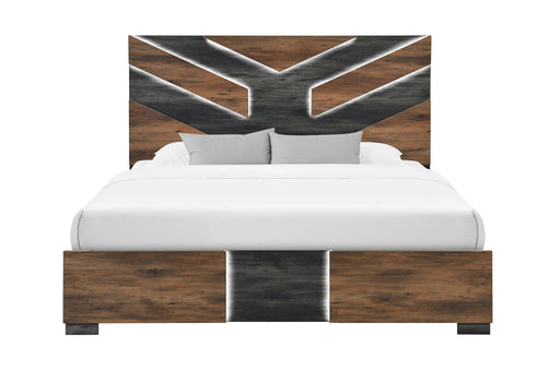Optimus Brown/Black Bed
