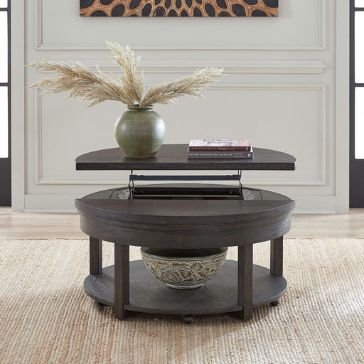 Weston Round Lift Top Cocktail Table - Furniture House (VA)