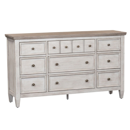 Heartland Drawer Dresser in Antique White - Furniture House (VA)