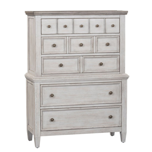Heartland Drawer Chest in Antique White - Furniture House (VA)