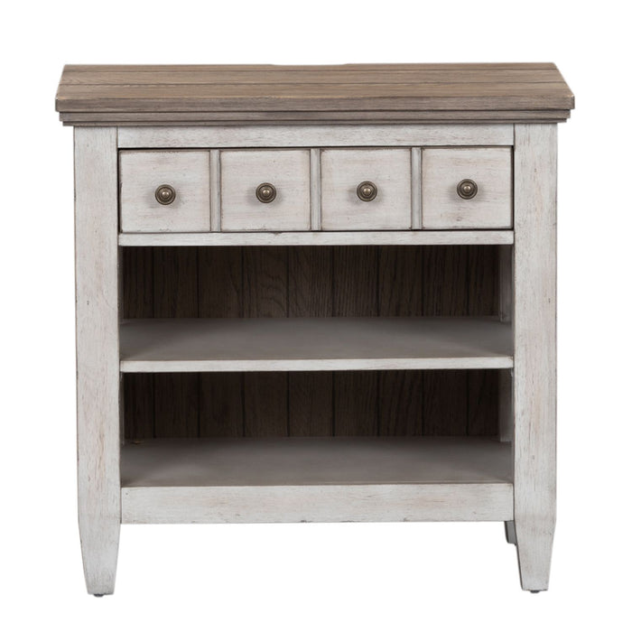 Heartland Nightstand in Antique White - Furniture House (VA)