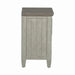 Heartland 2 Drawer Nightstand w/ Charging Station in Antique White - Furniture House (VA)