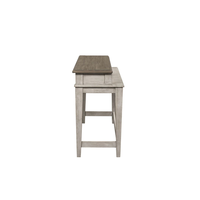 Heartland Console Bar Table in Antique White - Furniture House (VA)