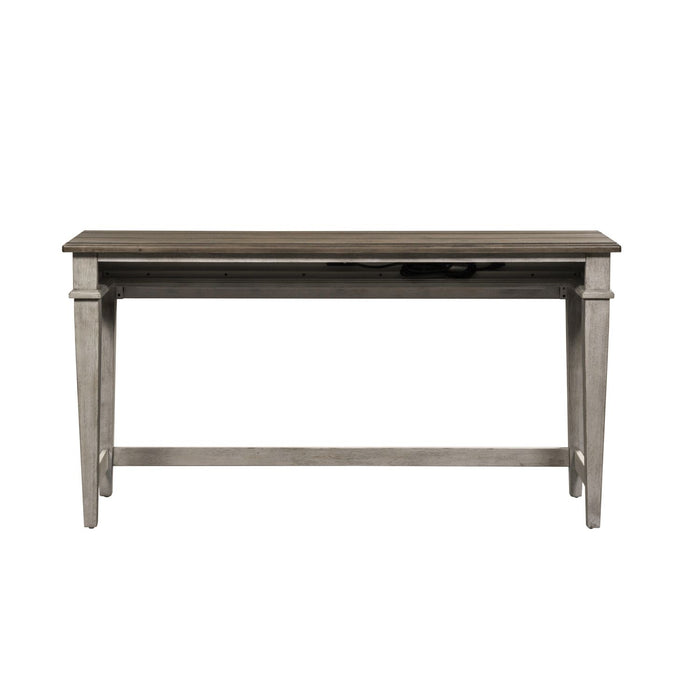 Heartland Console Bar Table in Antique White - Furniture House (VA)