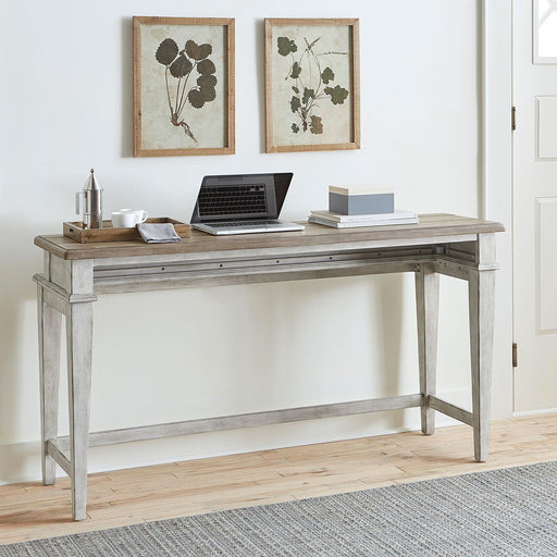 Heartland Console Bar Table in Antique White image