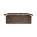 Midland Falls Spindle Back Bench in Rustic Brown - Furniture House (VA)