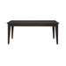 Midland Falls Rectangular Leg Table in ustic Brown - Furniture House (VA)