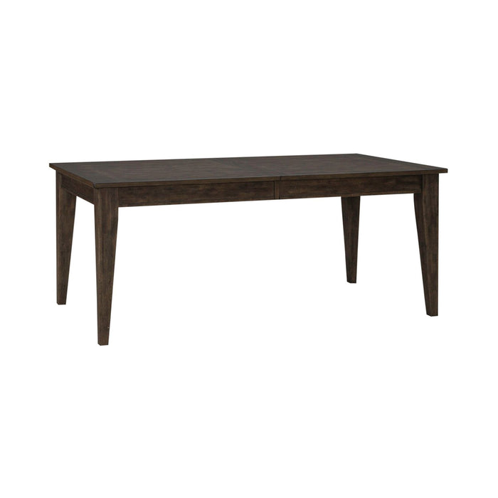 Midland Falls Rectangular Leg Table in ustic Brown - Furniture House (VA)