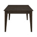 Midland Falls Rectangular Leg Table in ustic Brown - Furniture House (VA)