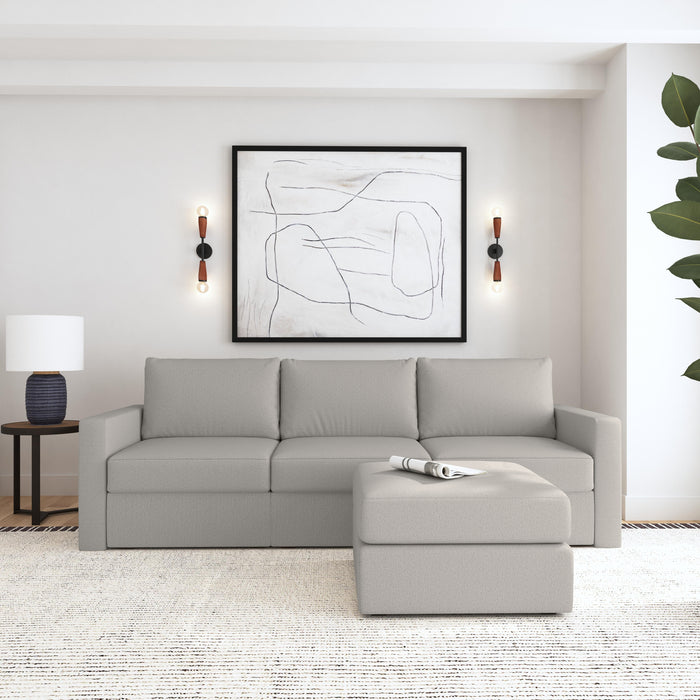Flex Sofa with Standard Arm and Ottoman - Furniture House (VA)