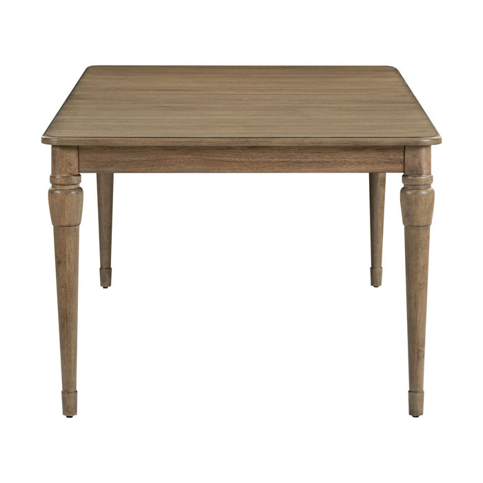 Hickory Grove Rectangular Leg Table image