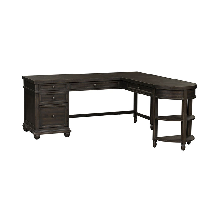 Harvest Home Opt L Shaped Desk Set