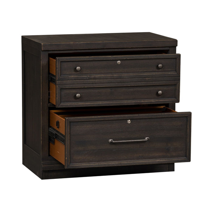 Harvest Home Bunching Lateral File Cabinet in Chalkboard - Furniture House (VA)