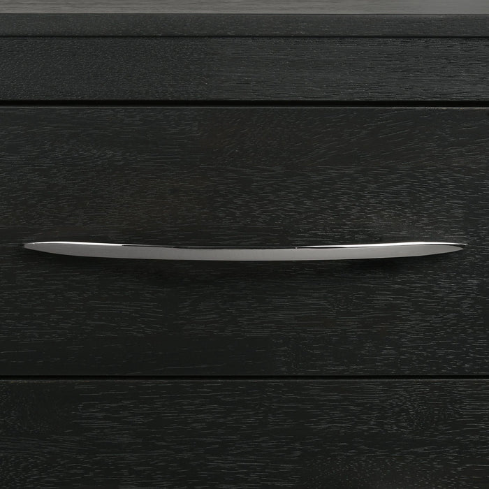 Allan Panel Bedroom Set in Black
