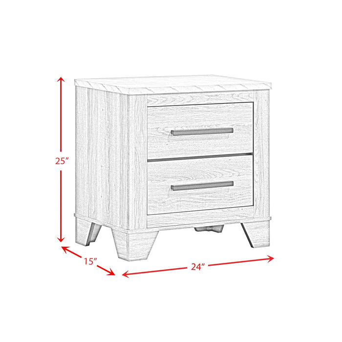 Caro Bedroom Set in Natural