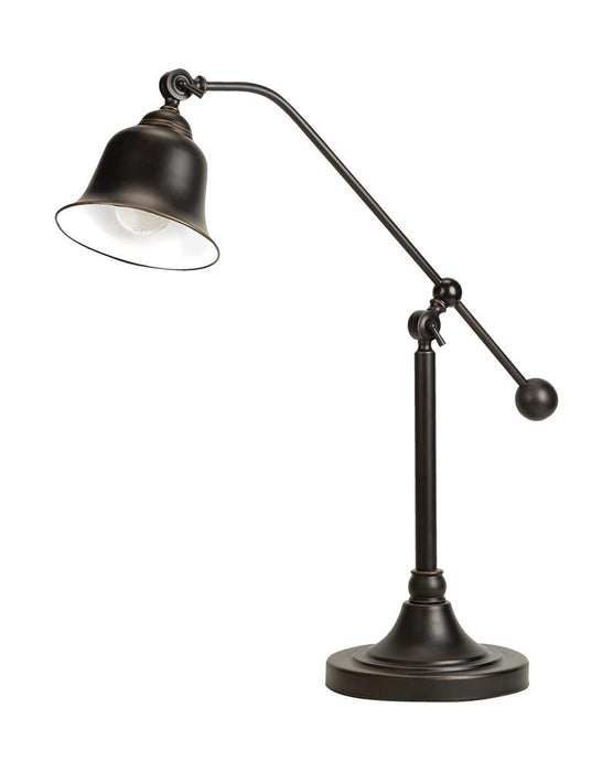 Eduardo Bell Shade Table Lamp Dark Bronze - Furniture House (VA)